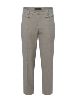 Cambio Damen Hose - Krystal in taupe - Länge: verkürzt