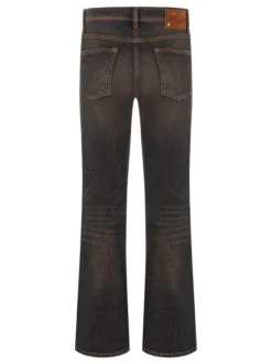 Cambio Damen Jeans - Paris Flared in schlamm