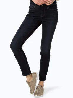 Cambio Damen Jeans - Parla in medium stone - Länge: lang