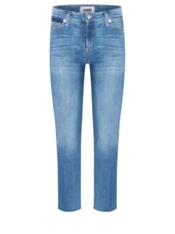 Cambio Damen Jeans - Piper Cropped in light stone