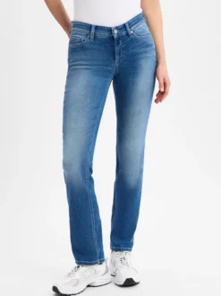 Cambio Damen Jeans - Piper in blue stone - Länge: lang