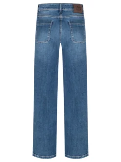Cambio Damen Jeans - Tess Pocket in medium stone