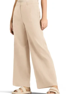 Cambio Damen Leinenhose - Adrienne in beige