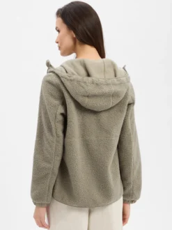 Camel Active Damen Teddyjacke in schilf