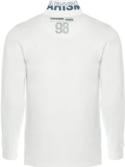 Carisma Herren Longsleeve in weiß - Ärmel: langarm