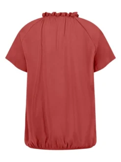 Cartoon Damen Bluse in braun