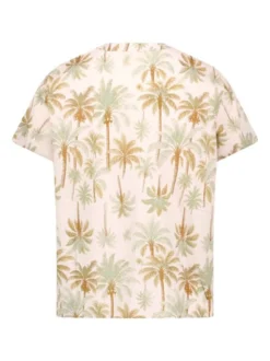 Cartoon Damen Blusenshirt in grün