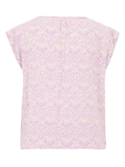 Cartoon Damen Casual-Bluse in mehrfarbig