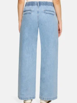 Cartoon Damen Casual-Hose in blau