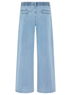 Cartoon Damen Casual-Hose in blau