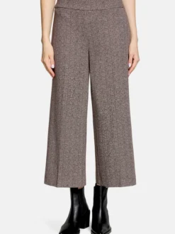 Cartoon Damen Culotte in braun mehrfarbig