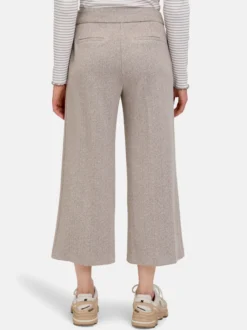 Cartoon Damen Culotte in schwarz mehrfarbig