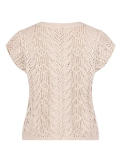 Cartoon Damen Feinstrickpullover in beige