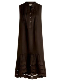 Cartoon Damen Kleid in braun