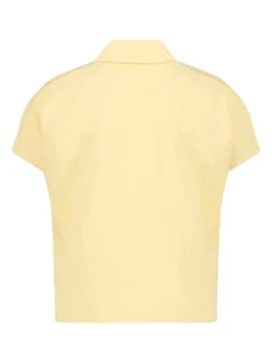 Cartoon Damen Oversize-Bluse in gelb