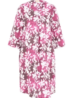 Cartoon Damen Sommerkleid in lila mehrfarbig