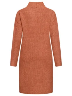 Cartoon Damen Strickkleid in rot