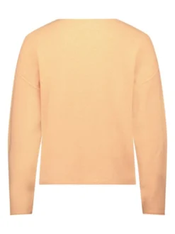 Cartoon Damen Strickpullover in aprikot