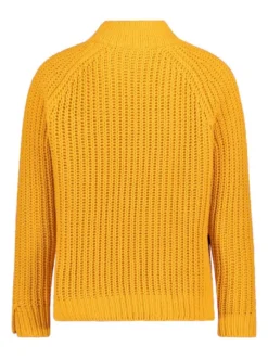 Cartoon Damen Strickpullover in orange