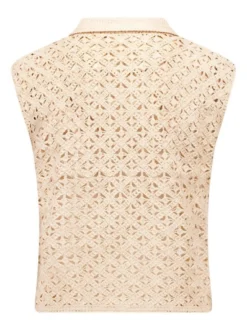 Cartoon Damen Top in beige ecru