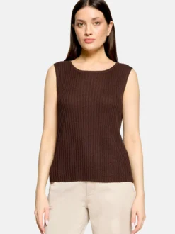 Cartoon Damen Top in braun