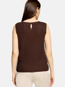 Cartoon Damen Top in braun