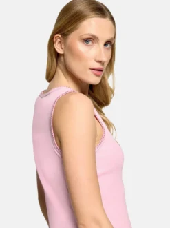 Cartoon Damen Top in flieder