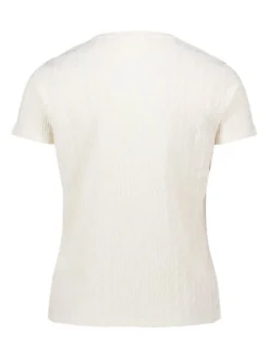 Cartoon Damen T-Shirt in ecru