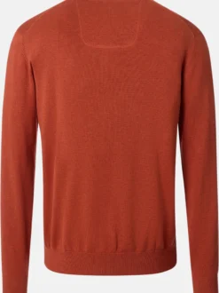 CASAMODA Herren Pullover - Basic in orange