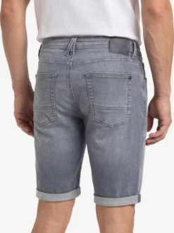 CASAMODA Herren Shorts - High Flex in grau denim
