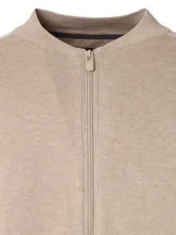 CASAMODA Herren Strickjacke - Basic in beige
