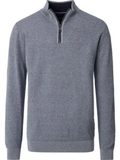 CASAMODA Herren Troyer - Basic in hellblau