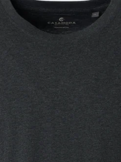 CASAMODA Herren T-Shirt - 3er Pack Basic in rot