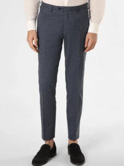 CG - CLUB of GENTS Herren Baukasten-Hose mit Leinen-Anteil - Paco-N in indigo