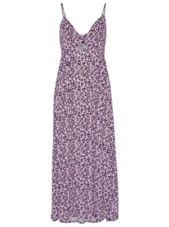 Chiemsee Damen Kleid in lila - Ausschnitt: V-Ausschnitt