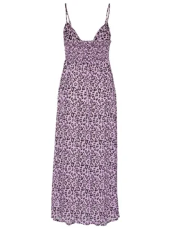 Chiemsee Damen Kleid in lila - Ausschnitt: V-Ausschnitt