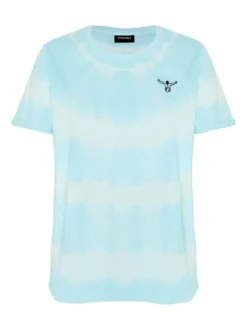 Chiemsee Damen T-Shirt in blau - Ausschnitt: Rundhals
