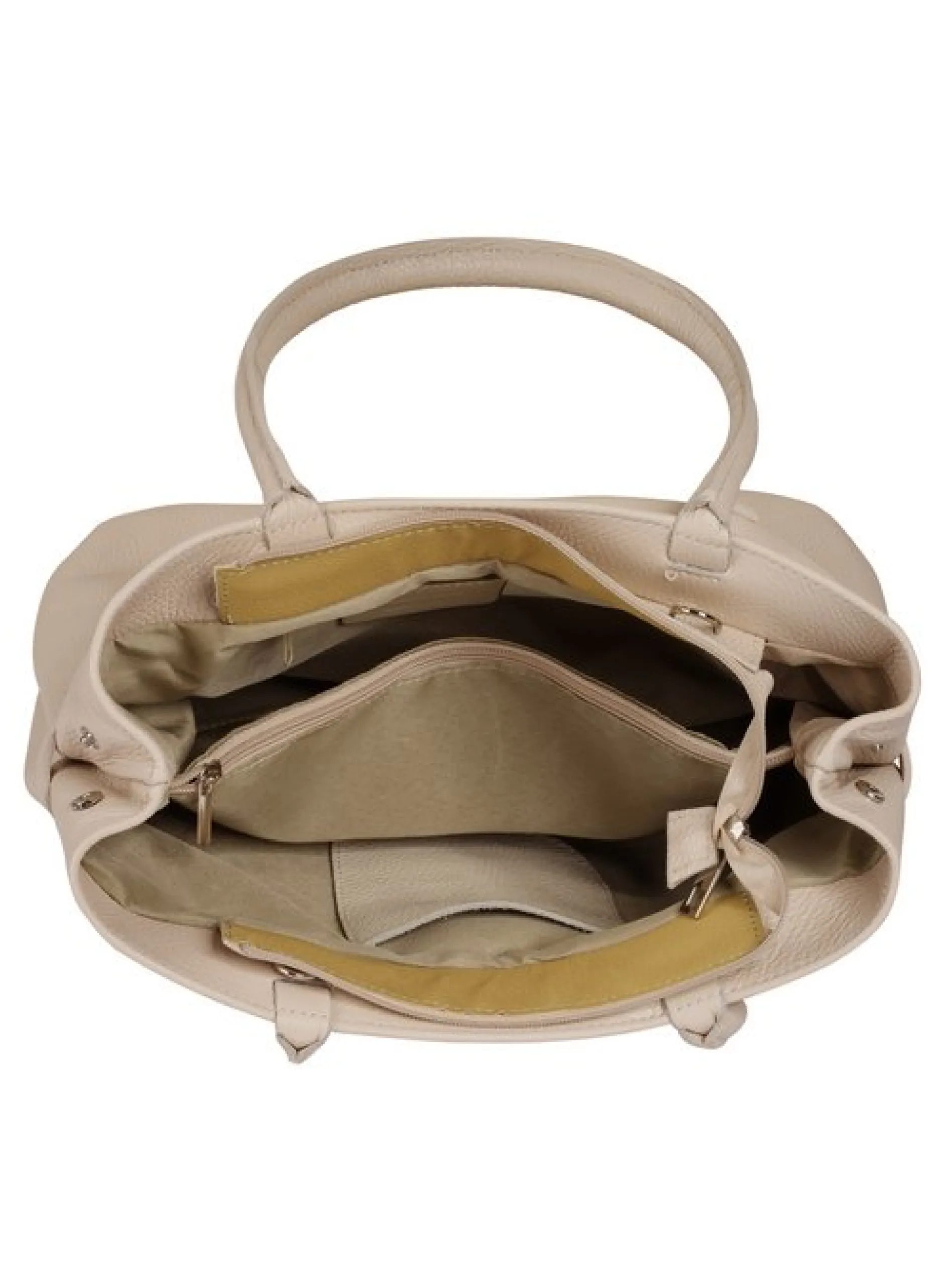 Cluty Damen Handtasche in beige