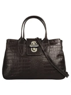 Cluty Damen Handtasche in braun