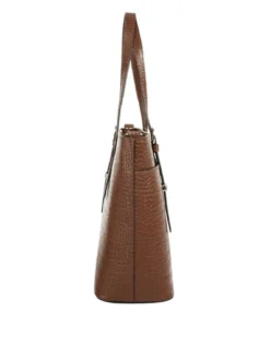 Cluty Damen Handtasche in cognac