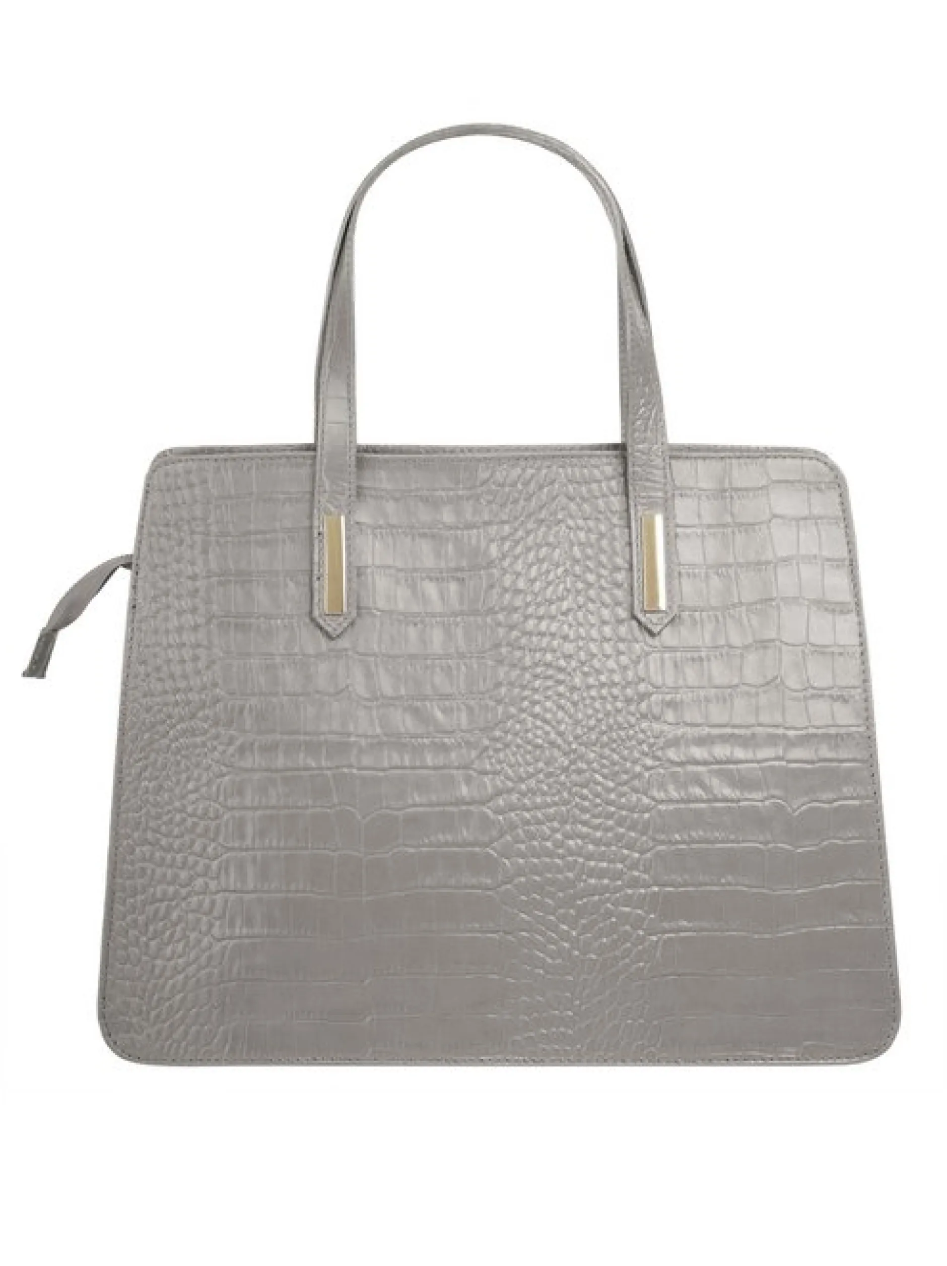 Cluty Damen Handtasche in grau