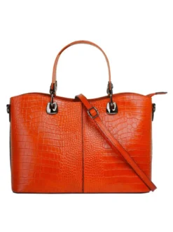 Cluty Damen Handtasche in orange