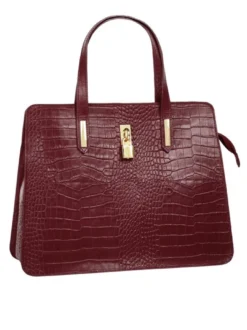Cluty Damen Handtasche in rot