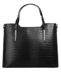Cluty Damen Handtasche in schwarz