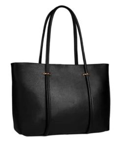 Cluty Damen Shopper in schwarz