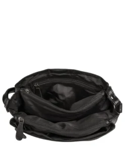 Cluty Damen Umhängetasche in schwarz