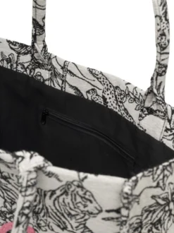 Codello Damen Shopper in weiß schwarz