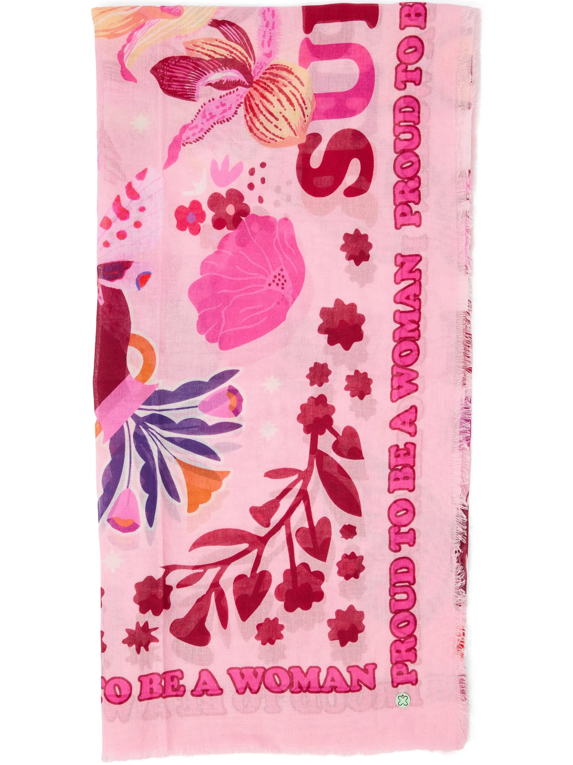 Codello Damen Tuch in rosa mehrfarbig