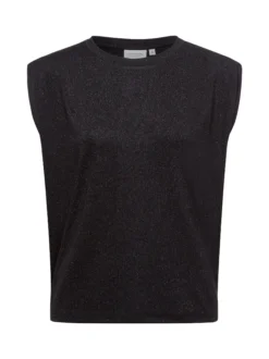 comma casual identity Damen Blusenshirt in schwarz