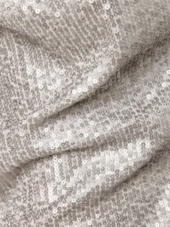 comma casual identity Damen Top in silber